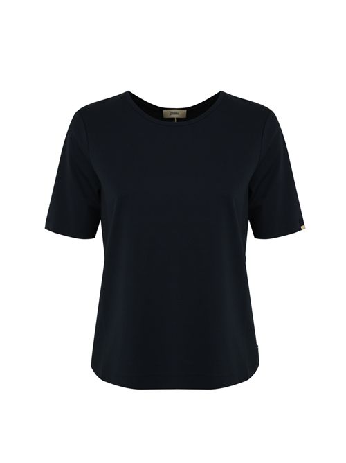 T-shirt con spacchetti in jersey Blu Herno | JG000258D 520639281